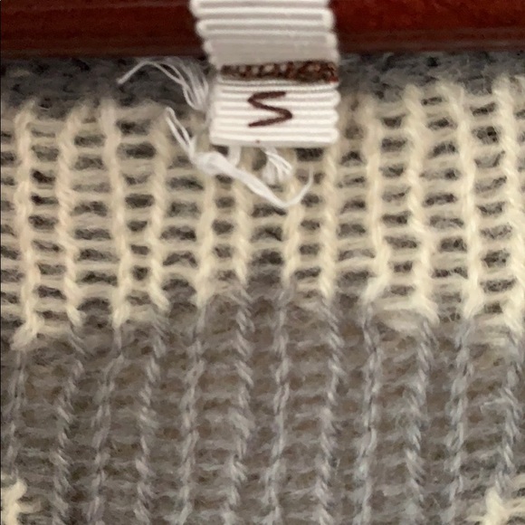 Willow & Clay Damasks Sweater Grey & Cream Small - Picture 7 of 8
